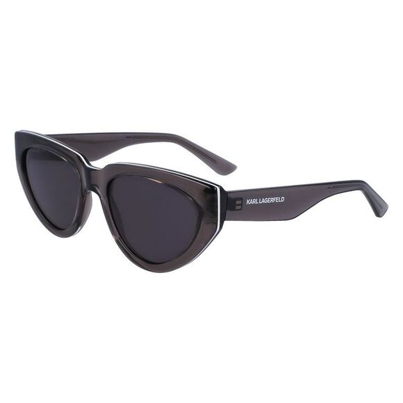 Karl Lagerfeld Accessories - Karl Lagerfeld Gray Injected Women's Sunglasses